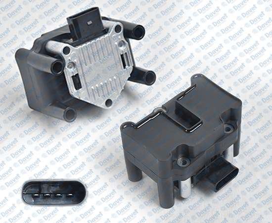 CHAMPION BAE907AE/245 Atesleme Bobini Vw Caddy 04-15 Golf Passat Polo 95- Akl Bse Alz Cbzb